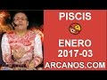 Video Horscopo Semanal PISCIS  del 15 al 21 Enero 2017 (Semana 2017-03) (Lectura del Tarot)