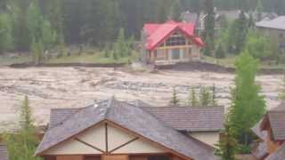 Flooding In Canmore, Alberta - June 20, 2013