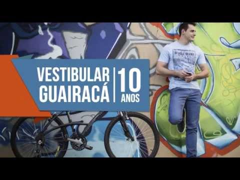 Vestibular 10 anos Faculdade Guairacá