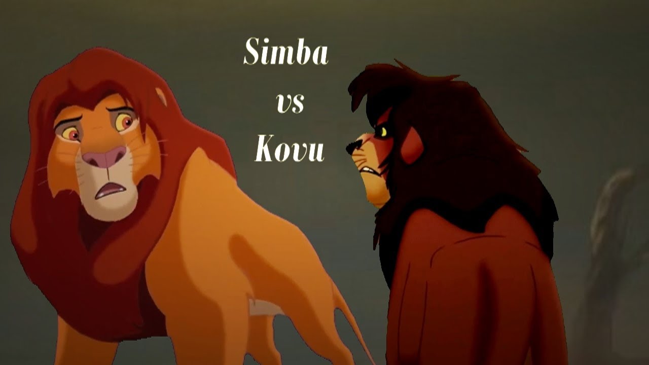 Simba, Kiara, Kovu, Kion And Rani Vs Shere Khan.