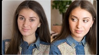 НАТУРАЛЬНЫЙ макияж!!! СКРЫТЬ НЕДОСТАТКИ КОНКУРС NO MAKE UP MAKE UP