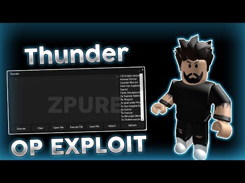 NEW ROBLOX EXPLOIT: Thunder (Working) UNRESTRICTED LEVEL 7 SCRIPT EXECUTOR