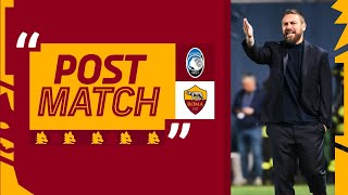 DANIELE DE ROSSI | INTERVISTA POST ATALANTA-ROMA