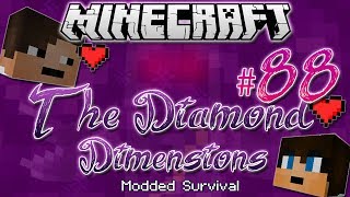 "CRAIG'S WIFE!!" | Diamond Dimensions Modded Survival #88 | Minecraft