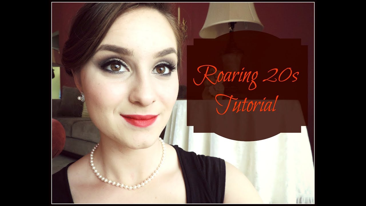 Roaring 20s Makeup Tutorial - YouTube Roaring 20s Makeup Tutorial - YouTube