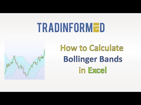 How to make bollinger bands in excel