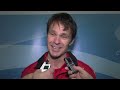 2011 Ford World Men's Curling Championship - Draw 14 Media Scrum