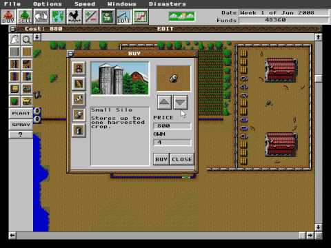 Maxis Software - Sim Farm - 1993 - YouTube