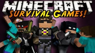 Minecraft Mini-Game : SHORTEST SURVIVAL GAMES EVARRR!