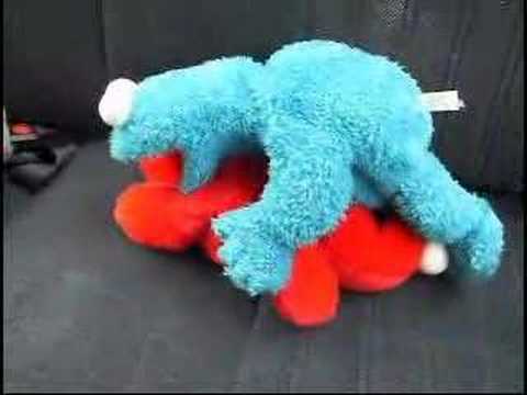 Cookie Monster and Elmo being dirty... - YouTube