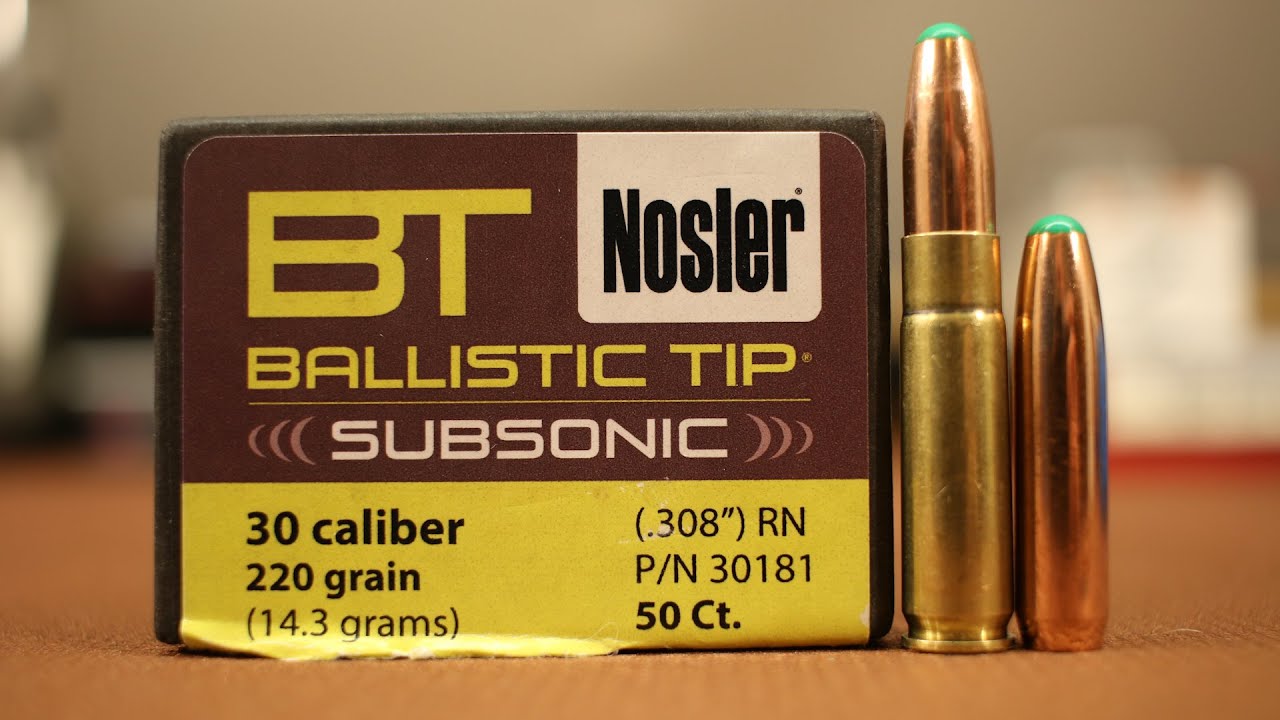 Subsonic 300 Black Out Reloading.