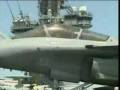 Rafale jets fly from CVN Charles-de-Gaulle to USS Enterprise