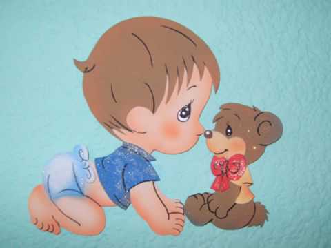 muñecos de foami para bebes