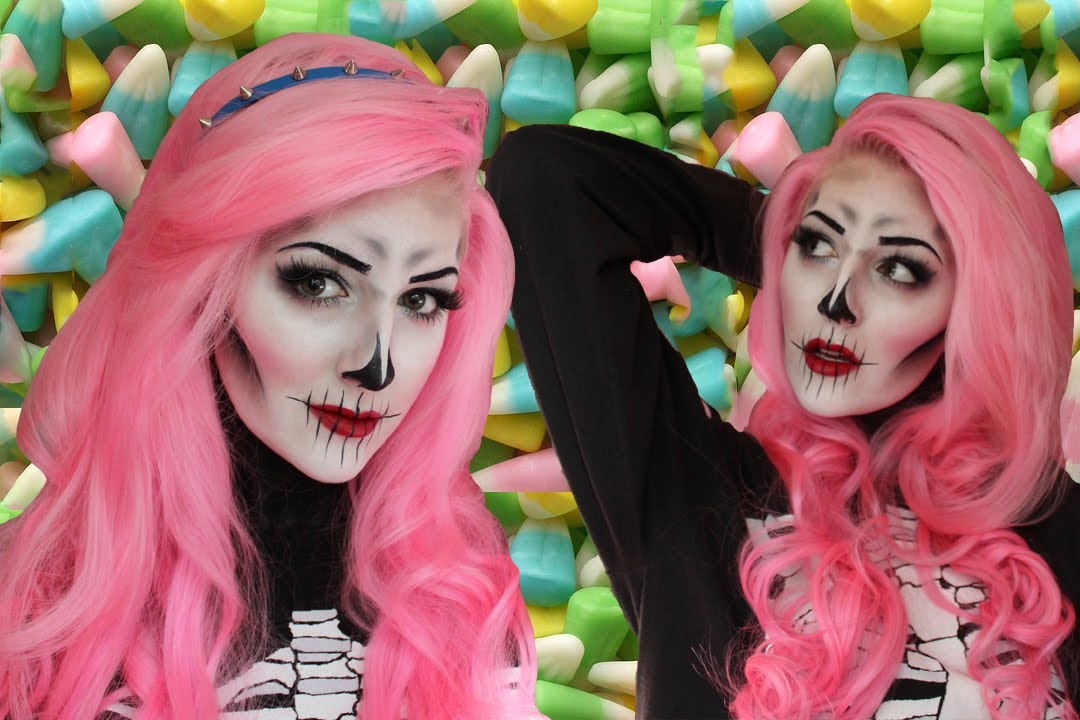 Creepy/Cute Skeleton Makeup Tutorial for Halloween YouTube - Cute Halloween Makeup Tutorial Creepy/Cute Skeleton Makeup Tutorial for Halloween YouTube - Cute Halloween Makeup Tutorial