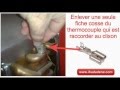 Changer un thermocouple chauffe bain Junkers