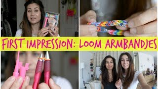 First Impression: Loom armbandjes maken!