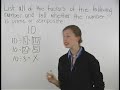 Prime Factors of a Number - MathHelp.com