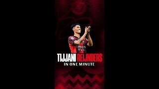 Tijjani Reijnders in One Minute | #shorts