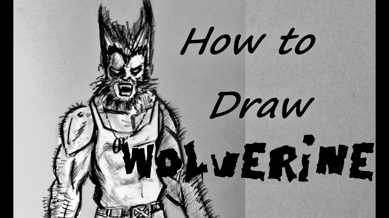 how to draw chibi wolverine
