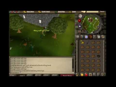 Old School Runescape woodcutting guide 15-99