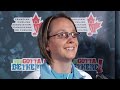 2012 Scotties Tournament of Hearts Draw 2 Media Scrum