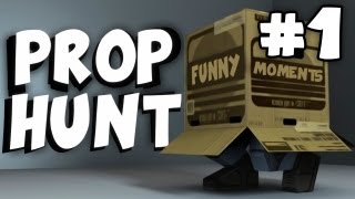 Prop Hunt Funny Moments Montage #1