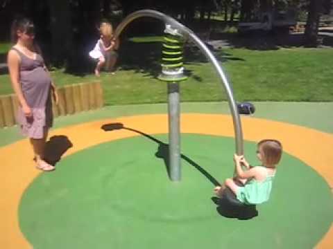 England's cool playground equipment - YouTube