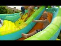Little Tikes Rocky Mountain River Race Inflatable Water Slide