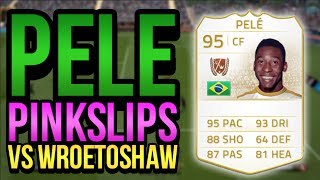 LEGEND PELE PINK SLIP VS WROETOSHAW! - FIFA 14 Ultimate Team