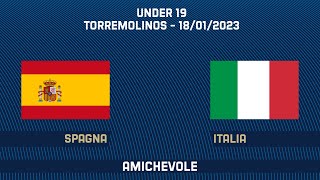 Spagna-Italia | Under 19 | Amichevole (live)