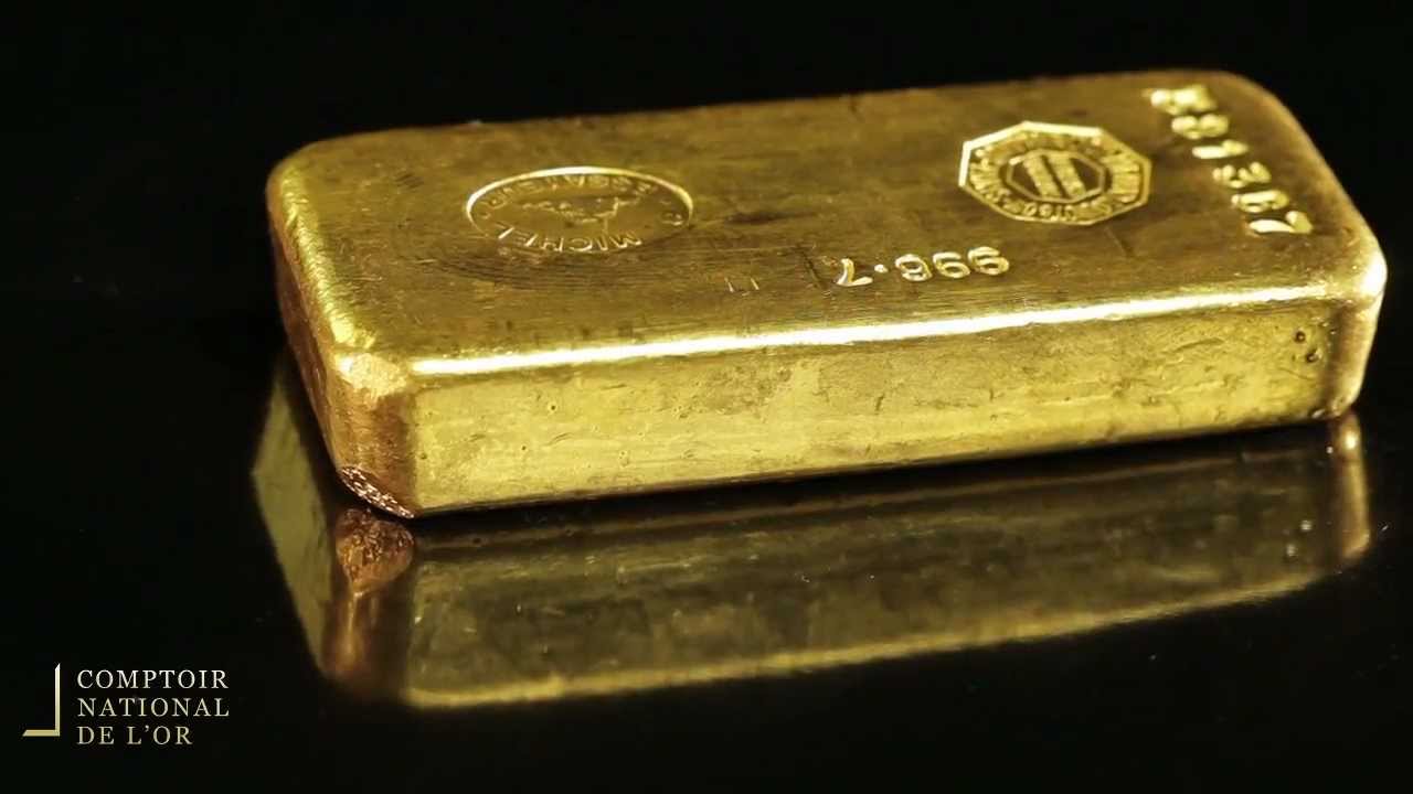 Lingot 1 kg en Or - Comptoir National de l'Or (Gold.fr)