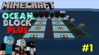 애플의 마인크래프트 Ocean Block Plus 퀘스트 서바이벌 #1