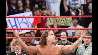 Shawn Michels vs Triple H - When Micheals won the World Title without winning it ( gets fired )