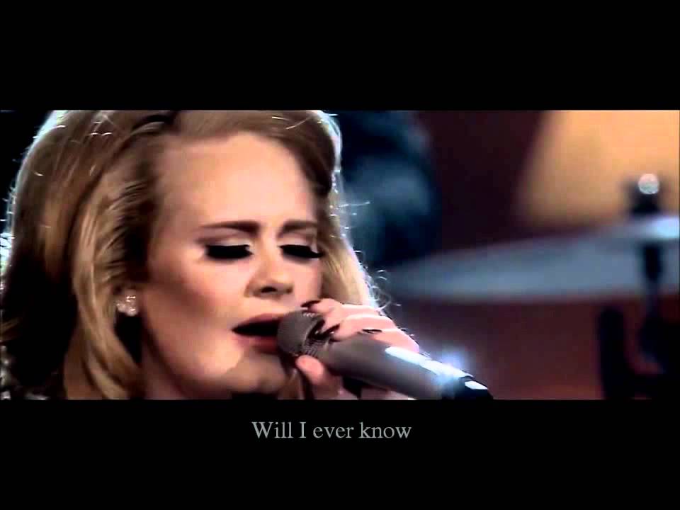 Adele - One And Only HD (OFFICIAL VIDEO LYRICS LIVE) - YouTube