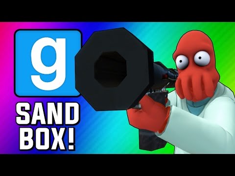 Gmod Sandbox Funny Moments - Fish Tank, Wii Sports, Trippy Maps, Crazy Bombs! (Garry's Mod)