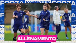 Le Azzurre si preparano in vista della Spagna | Coverciano