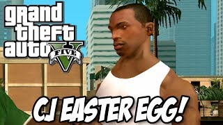 GTA V - CJ GTA San Andreas NOVO Easter Egg