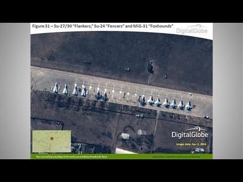 NATO officers on Thursday distributed satellite images of makeshift Russian military bases along the Ukraine border, saying that Russian troops there could attack within hours of an order. Via The Foreign Bureau, WSJ\'s global news update.

Subscribe to the WSJ channel here:
http://bit.ly/14Q81Xy

Visit the WSJ channel for more video:
https://www.youtube.com/wsjdigitalnetwork
More from the Wall Street Journal:
Visit WSJ.com: http://online.wsj.com/home-page

Follow WSJ on Facebook:
http://www.facebook.com/wsjlive
Follow WSJ on Google+: https://plus.google.com/+wsj/posts
Follow WSJ on Twitter: https://twitter.com/WSJLive
Follow WSJ on Instagram: http://instagram.com/wsj
Follow WSJ on Pinterest: http://www.pinterest.com/wsj/
Follow WSJ on Tumblr: http://www.tumblr.com/tagged/wall-street-journal