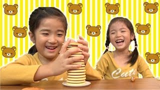 リラックマ ホットケーキバランスゲーム Rilakkuma hotcake balance game