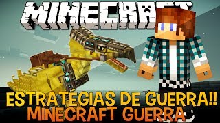 Minecraft Guerra 5 Estratégias de Guerra !! - Drop