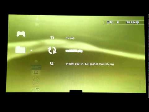 Tutorial CFW 3.55 Kmeaw ! PS3 - YouTube