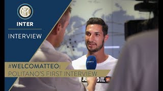 MATTEO POLITANO | First Inter TV Interview | #WelcomeMatteo! 🎙️⚫️🔵??