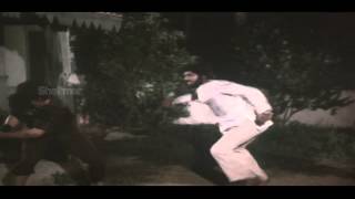 Manchi Manasulu  Bhanuchandar Fight with Villain Action Scene  Bhanuchandar, Rajani, Bhanu Priya