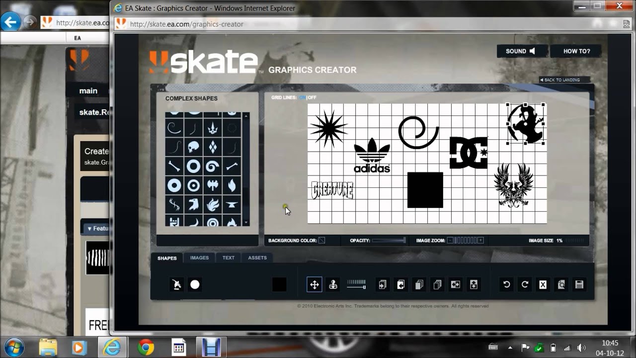 EA+Skate+3+Graphics+Creator Skate 3: how to create graphics with Graphics creator w/ dutch ...