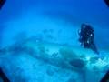 Rebreather diving Truk Lagoon Betty Bomber