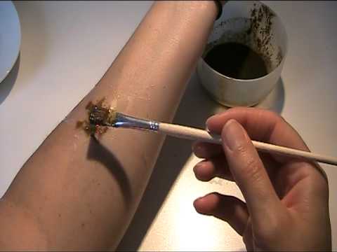 Anleitung - Schablone herstellen für Henna-Tattoos 2 - YouTube