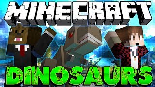 RETURN OF Minecraft Dinosaurs Modded Adventure w/ Mitch #1