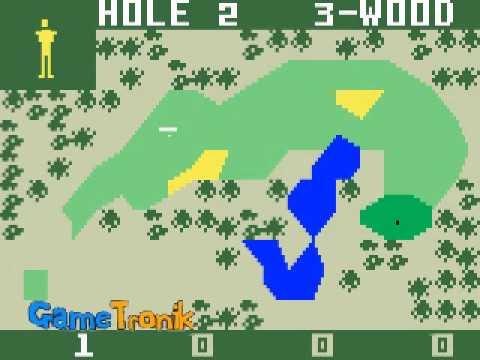 Mattel Intellivision - PGA Golf - YouTube