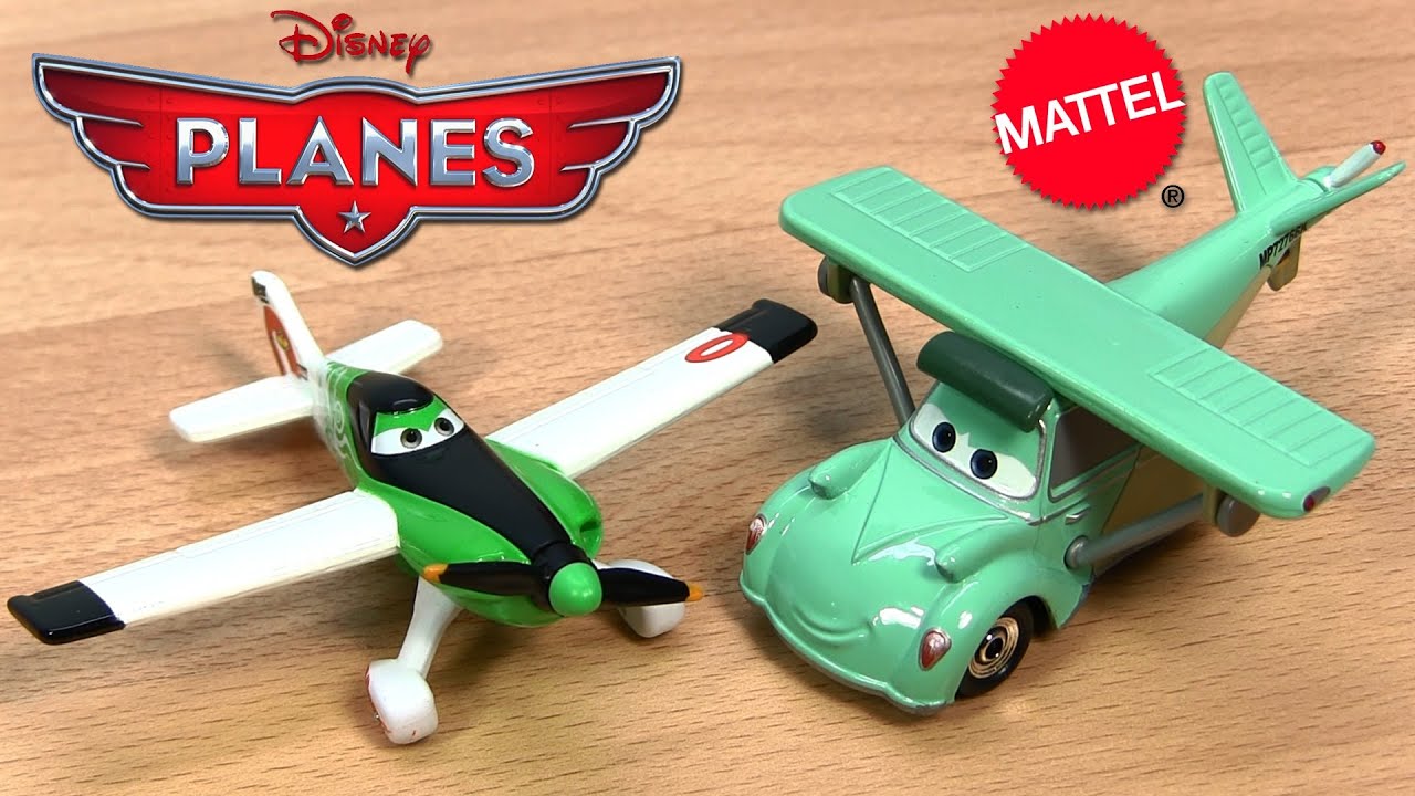 Disney Planes Franz Fliegenhosen and Ned from Team Ripslinger 2013