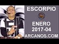 Video Horscopo Semanal ESCORPIO  del 22 al 28 Enero 2017 (Semana 2017-04) (Lectura del Tarot)